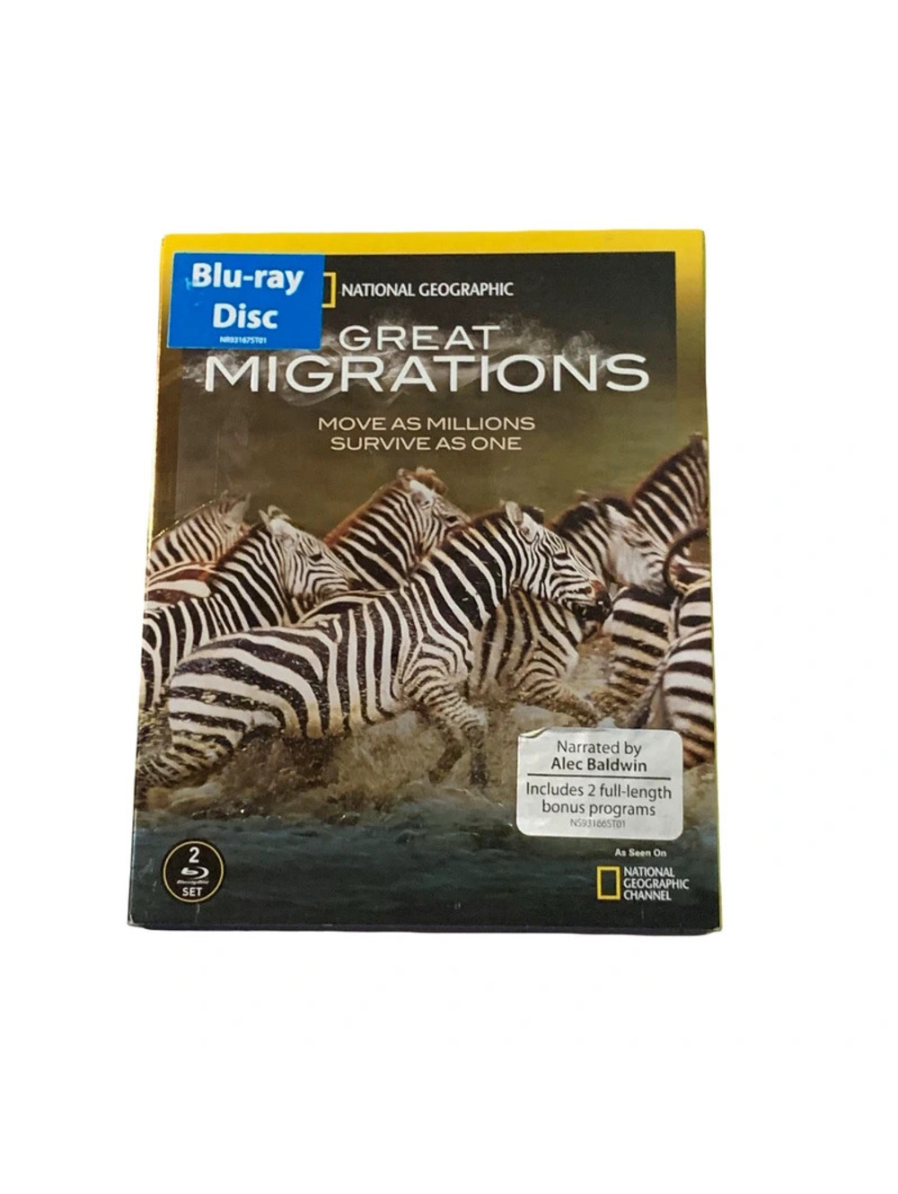 National Geographic Great Migrations Blu-ray 2-Disc TV Series Bonus